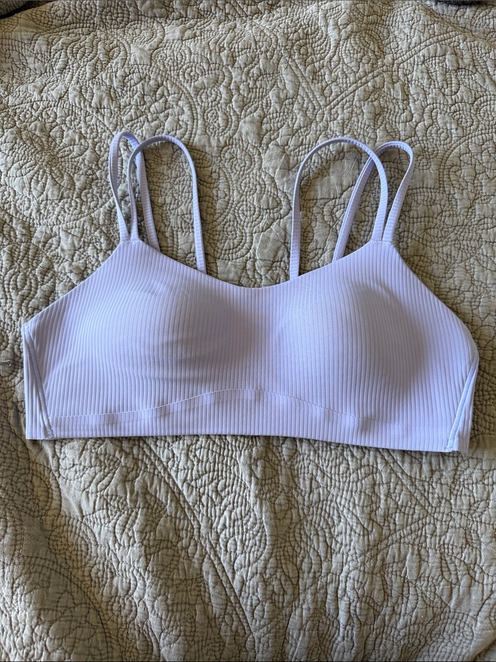 Like a Cloud Ribbed Bra *Light support B/C Cup